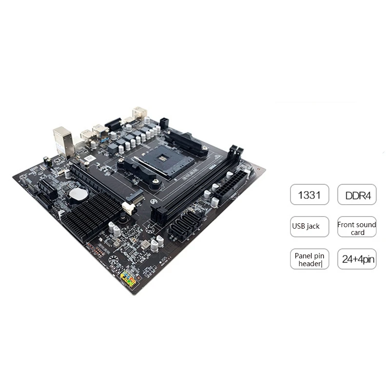 

AM4-D4 Motherboard 1331 Pin Supports Ruilong Ryzen Athlon and Other for Amd A320 DDR4