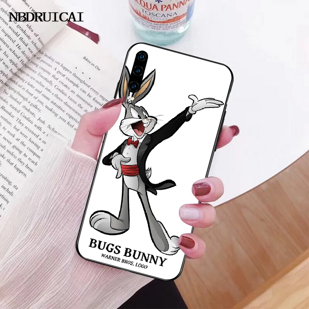 NBDRUICAI Багз Банни TweetyBird утки веселые мелодии крышка чехол для телефона Huawei Honor 20 10 9