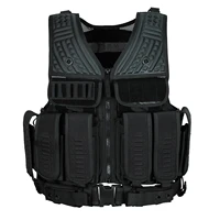 mgflashforce laser cut modular tactical vest molle swat army military combat assault hunting fishing shooting airsoft vest