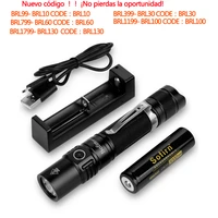 sofirn sp31 v2 0 lh351d led flashlight 18650 rechargeable torch tactical powerful 1200lm mini flashlight
