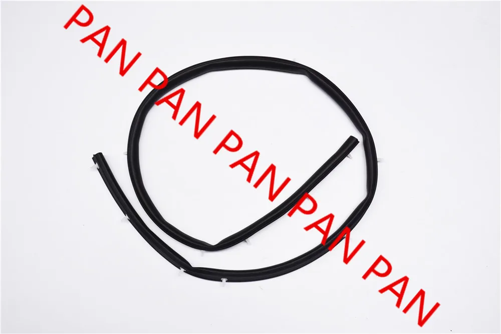 Уплотнительная лента на переднюю и заднюю крышку капота резиновая