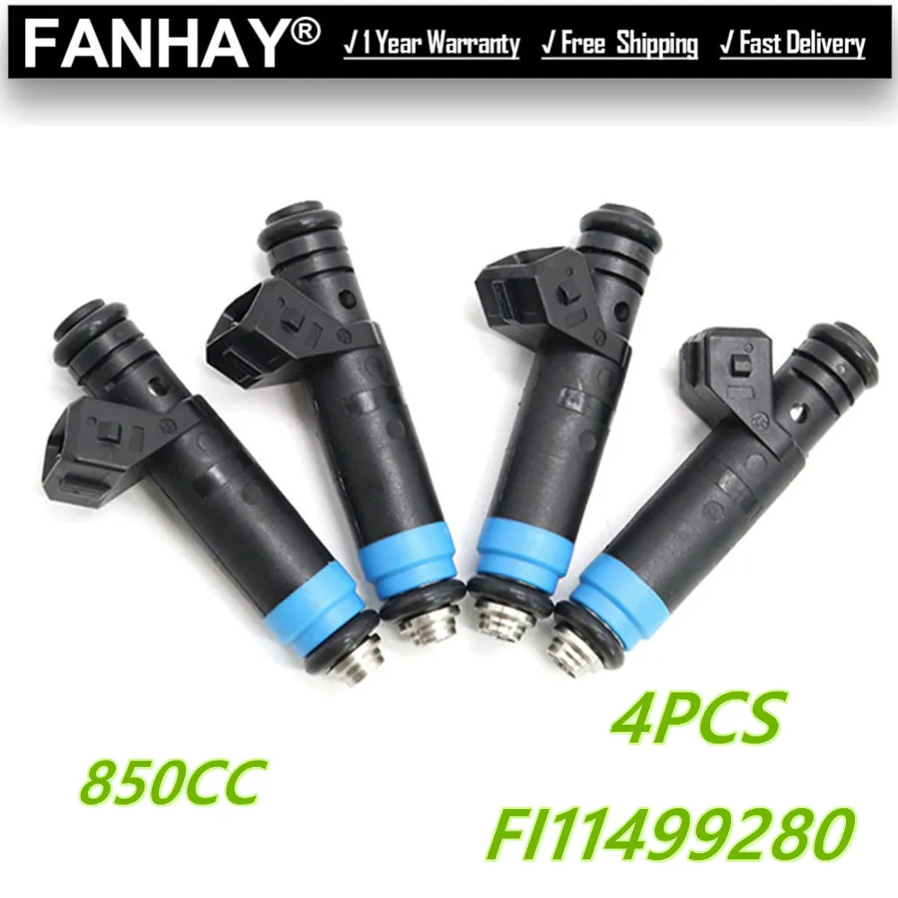 

4 шт., Форсунка для топливного инжектора V8 LT1 LS1 LS6 Deka 110324 FI114992 109991 FI114991