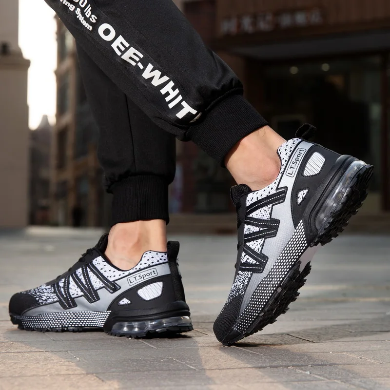 New Style Men Running Shoes Typical Sport Shoes Outdoor Walking Shoes Couple Fitness Sneakers Comfortable Women Athletic Shoes