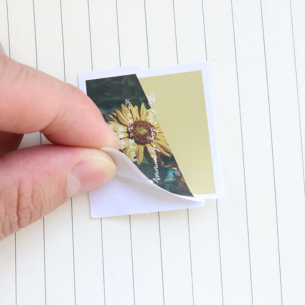 Domikee креативный декоративный пейзаж DIY дневник планировщик наклеек много