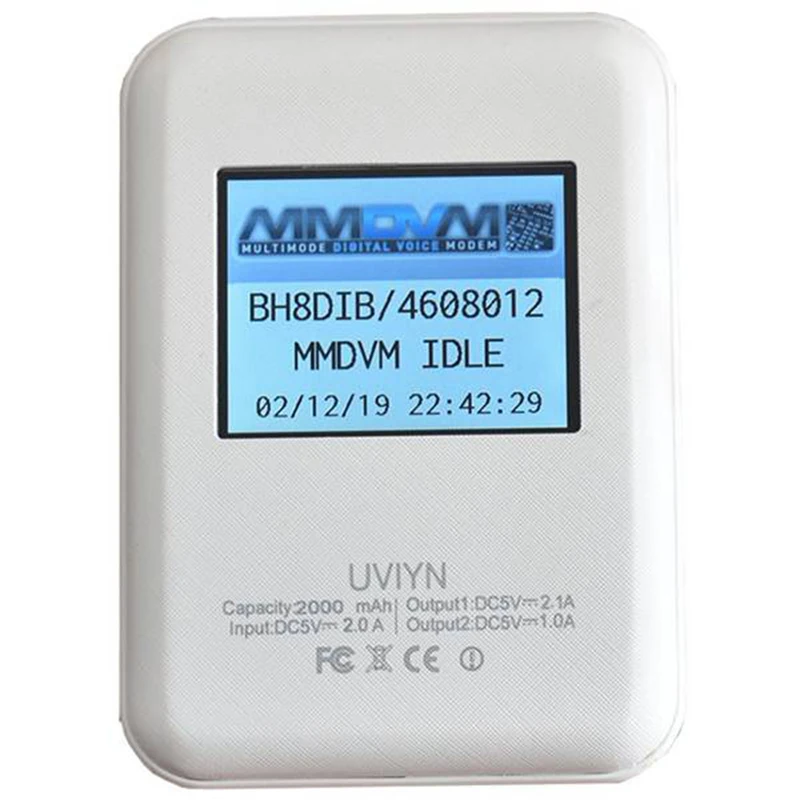 UHF/VHF WIFI LCD цифровая точка доступа MMDVM поддержка DMR P25 YSF QSO встроенный аккумулятор (с