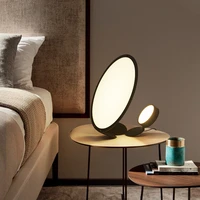 nordic post modern rattlesnake table lamp creative design led luminaires for living room bedroom bedside decorative desk lights