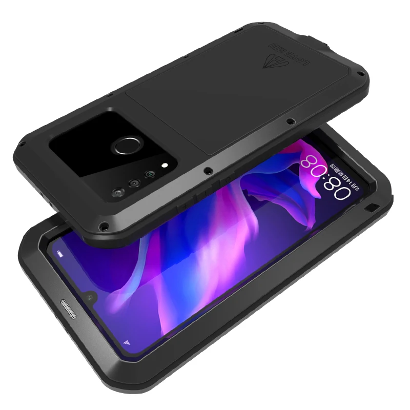 Противоударный чехол для huawei P30 Lite металлический корпус телефона Fundas Pro Armor Phone Cover
