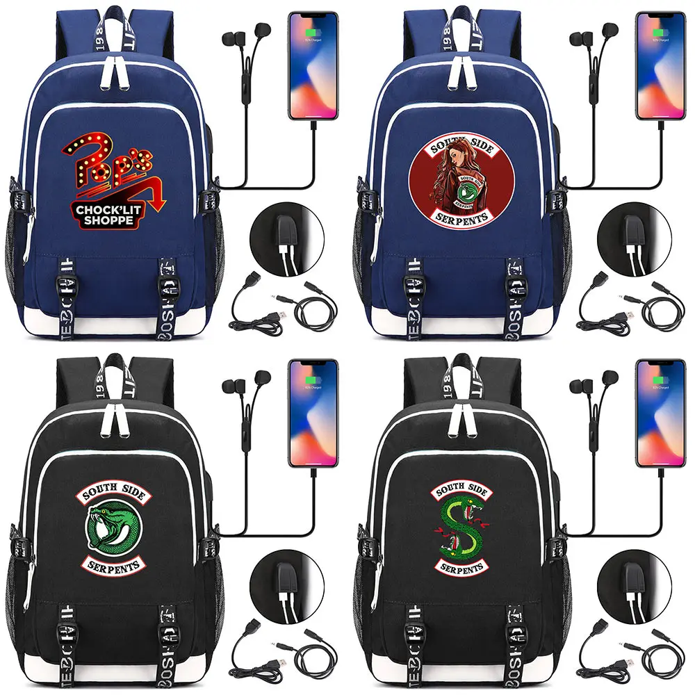 Горячая Распродажа школьный рюкзак с USB разъемом для наушников мальчиков и