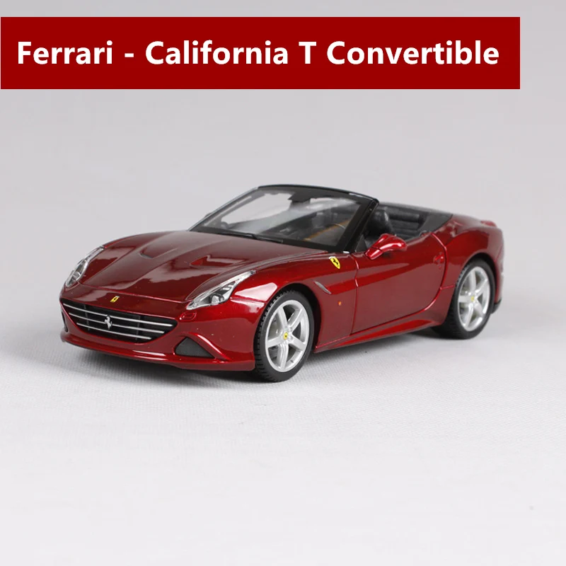 California Bburago 1:24 Ferrari 599GTO модель автомобиля литье под давлением Металлическая Модель Детская игрушка бойфренд подарок имитация сплава автомобиль коллекция - Цвет: California