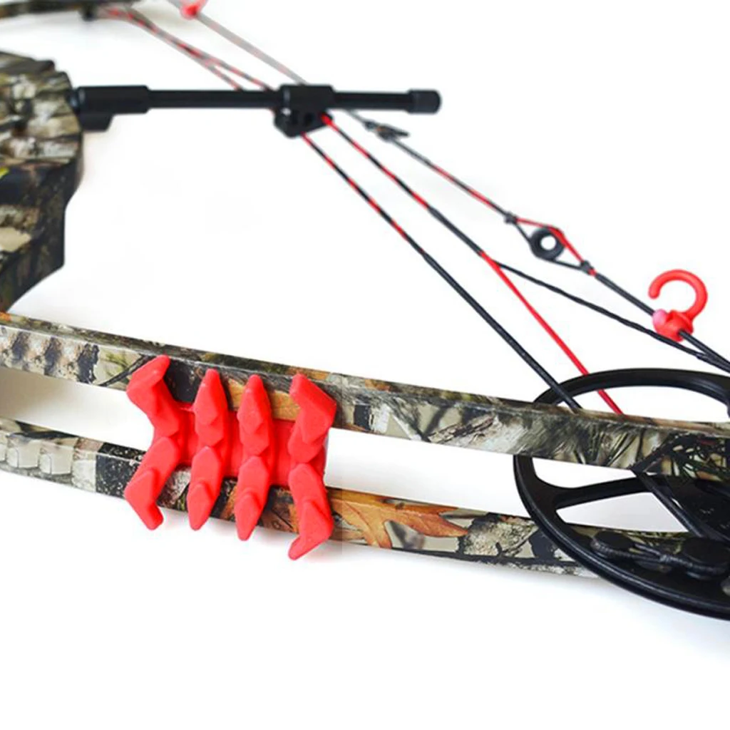 

4 шт. лук амортизатор стабилизатор конечности вибрации демпфер черный