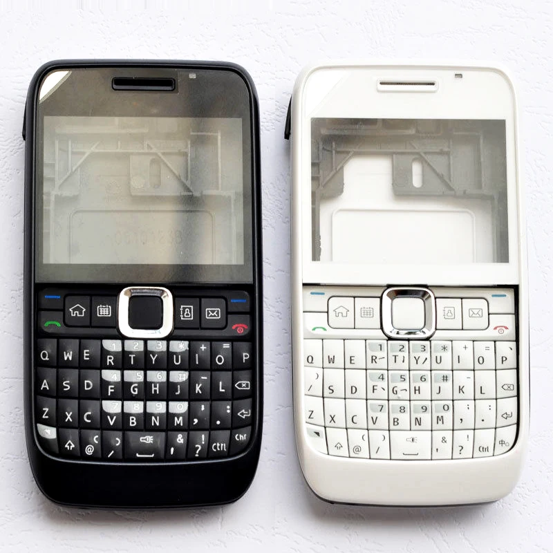 ZUGZUC новый пластиковый полный корпус для Nokia E63 Полный Корпус задняя крышка +
