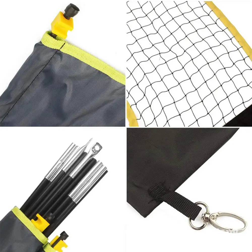 Durable Portable 2.9M Badminton Training Net Children Braided Nylon Sport Practical Standard Dark Red | Спорт и развлечения