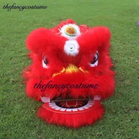 14 inch royal lion dance mascot costume children 5 12 age family props outfit dress party carnival chinese culture festival