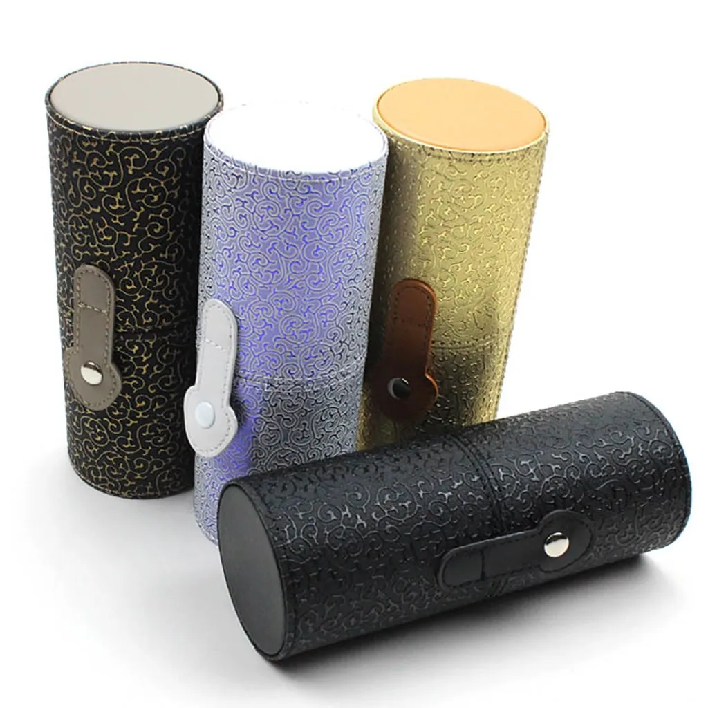 1 шт. держатель кистей для макияжа из искусственной кожи чехол косметички