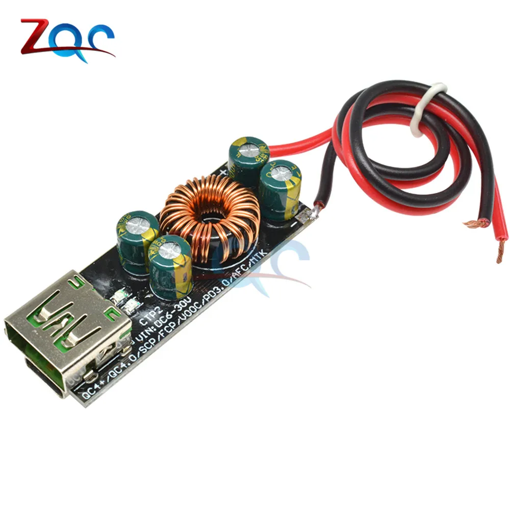 QC4.0 QC3.0 6-35 V мобильный телефон тип-c USB Быстрая Зарядка адаптер понижающий Повышающий Модуль для huawei SCP/FCP Apple PD Qualcomm