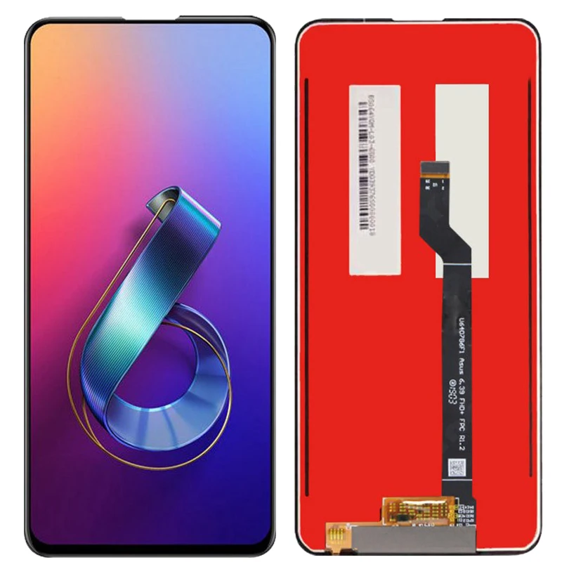 Оригинальный ЖК дисплей для Asus Zenfone 6 2019 ZS630KL экран с дигитайзером в сборе 4