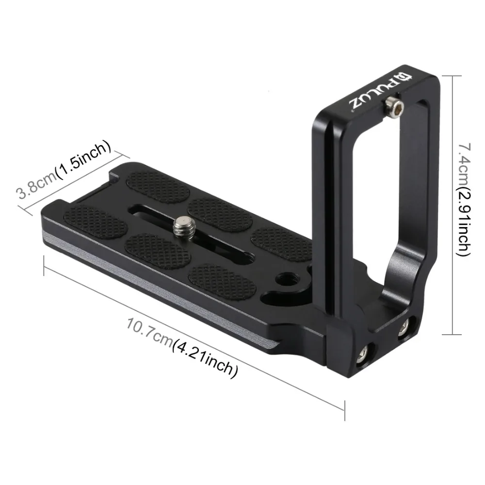 PULUZ 1/4 ''винт быстроразъемный l образный держатель кронштейна рукоятка
