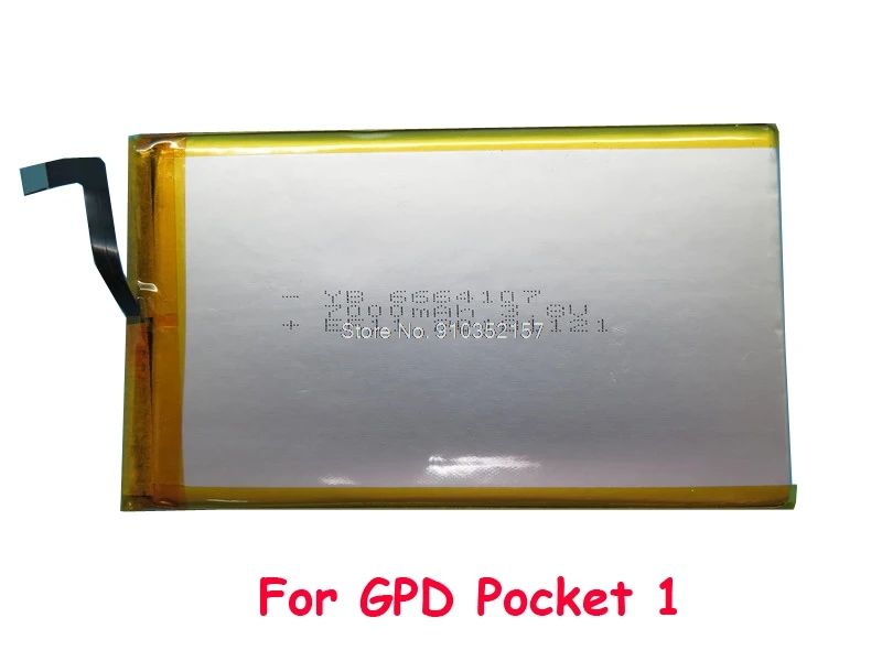 Аккумулятор для ноутбука GPD Pocket1 Pocket 1 6664107 7000MAH 3.8V|Аккумуляторы ноутбуков| |