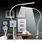 Офисная Настольная лампа с длинной рукояткой, 10 Вт, лампа для чтения с защитой глаз от мерцания, регулируемый Рабочий светильник для обучения, 3 цвета