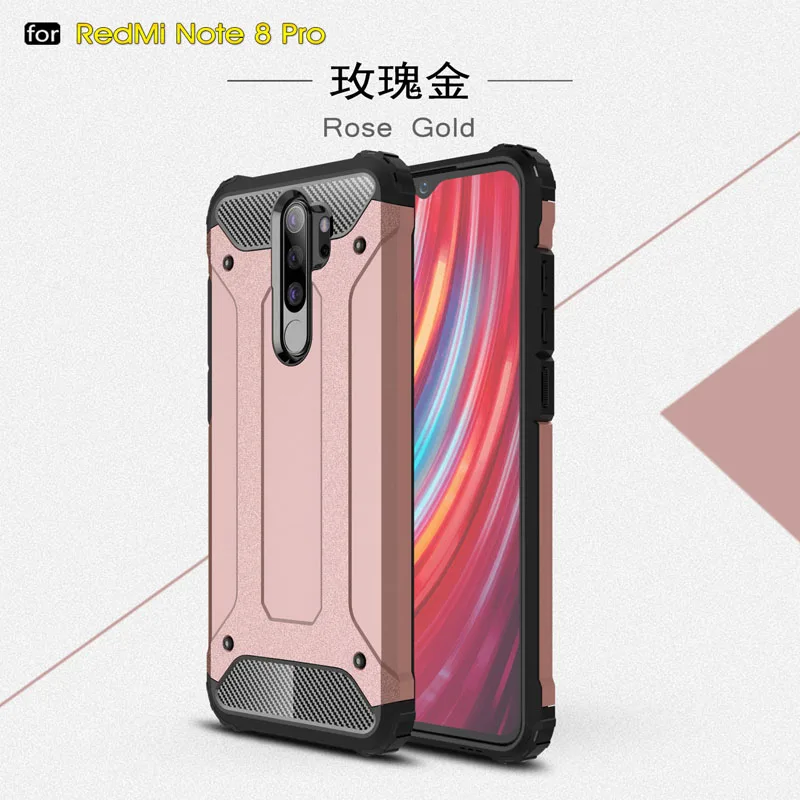 Гибридный защитный чехол для Xiao mi Red mi Note 8 Pro, чехол для телефона Xio mi Xao mi Red mi Note8 7 6 Pro 8Pro Note8Pro, противоударный чехол s