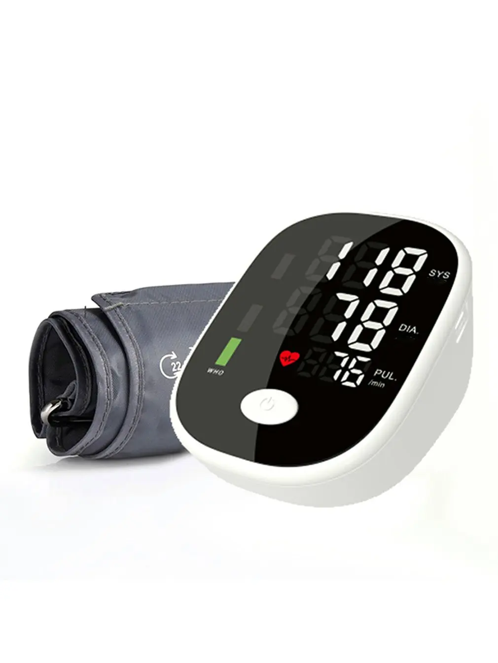 

Electronic Home Automatic Detection Sphygmomanometer Digital Measuring Monitor Meter English Voice Broadcast