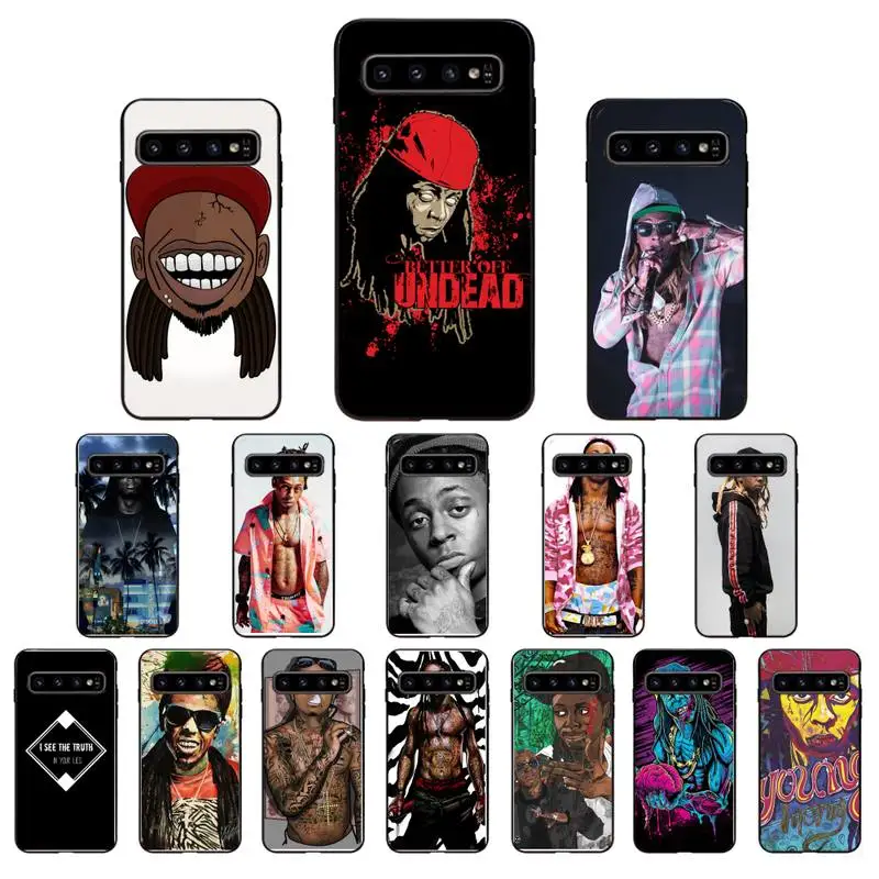 YNDFCNB чехол для телефона Rapper Lil Уэйн Samsung Galaxy S6 S6edge Plus S7 S7edge S8 S9 S10 S20 | Мобильные
