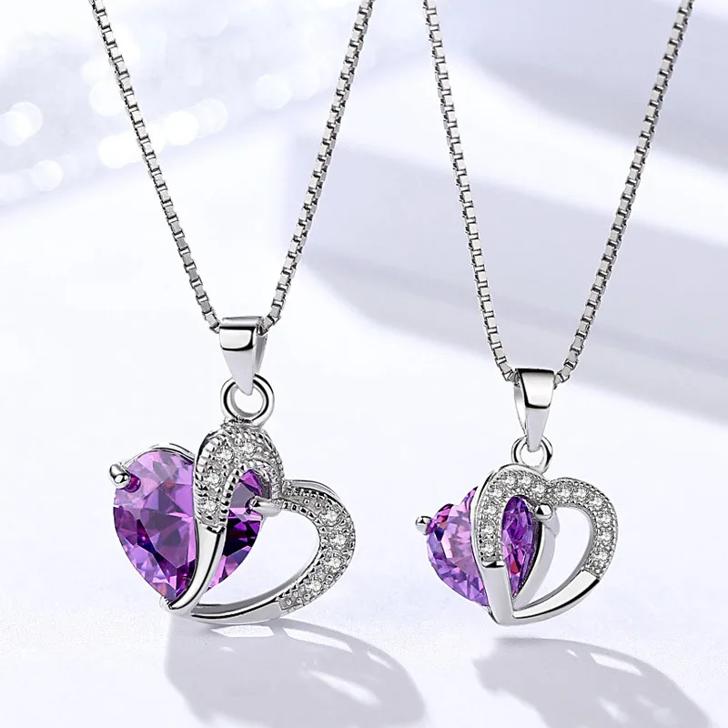 

Ожерелье из стерлингового серебра 925 пробы, подвеска в Корейском стиле искусственной короны с любовью