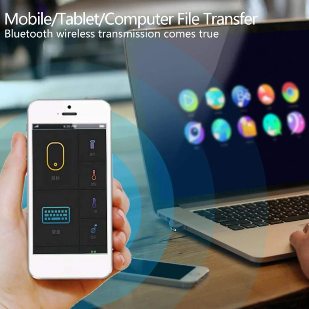 ZEXMTE мини беспроводной USB Bluetooth 5,0 адаптер передатчик для компьютера ПК ноутбука беспроводные аудио приемники и адаптеры