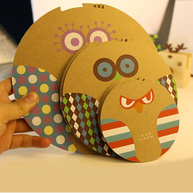 Серия Coaster Pony Whirl Woodiness с изображением совы прекрасный стиль различные