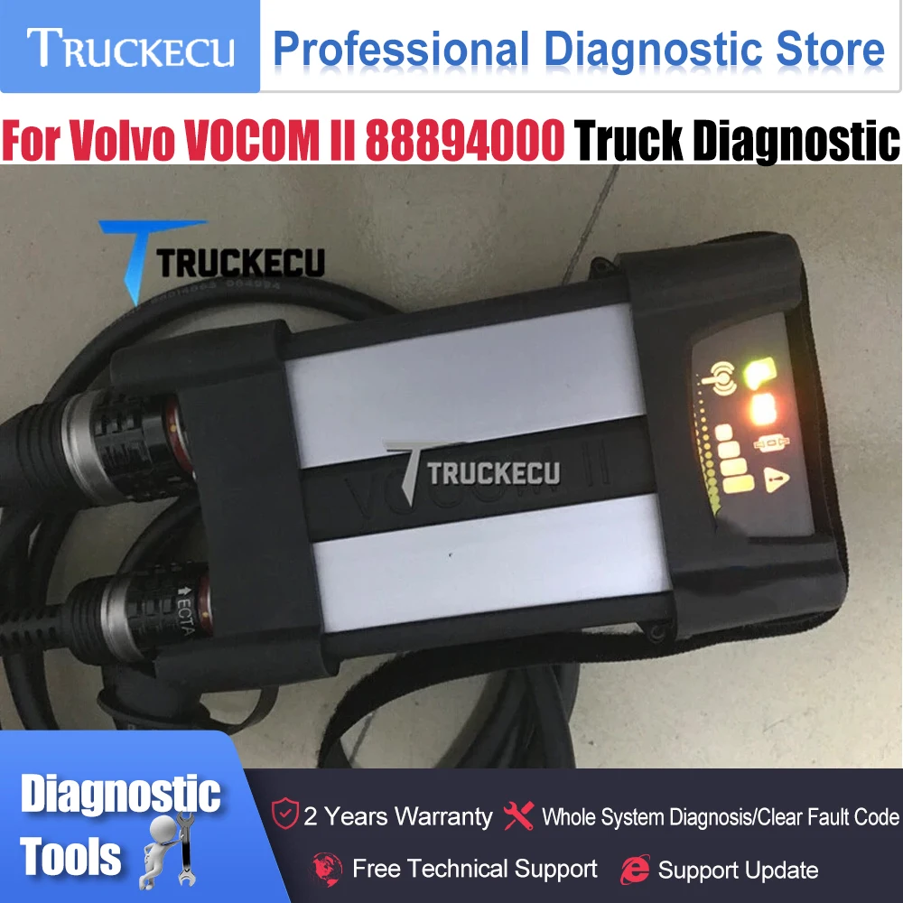 Для Volvo VOCOM II 88894000 для volvo VCADS vocom 2 PTT V2.8.130 Премиум технологический инструмент