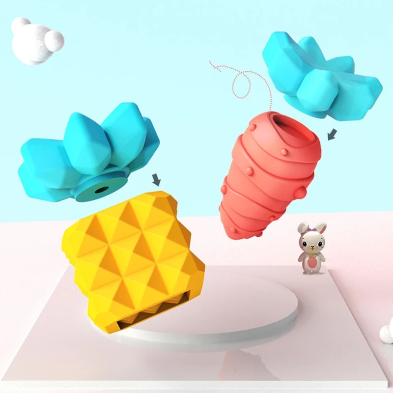 

Educational Toy Sound Music Massage Ball for Baby Sensory Hand Ball Squeeze Rattle Ball Silicone Shaking Ball Fidget Toy