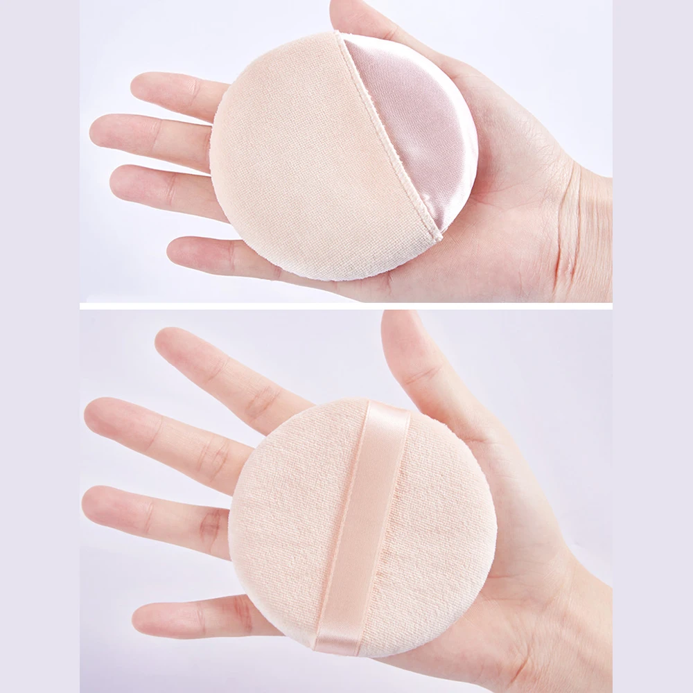 Лента для макияжа мягкая губка лица круглой формы пудры консилера основы спонж