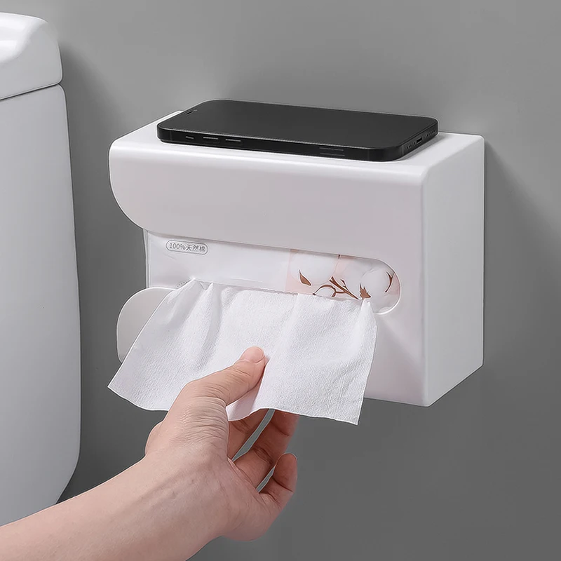 Многофункциональный держатель для туалетной бумаги кухонная коробка салфеток