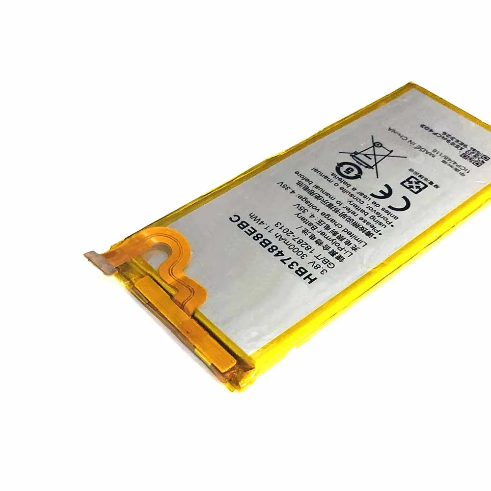 Хорошее качество HB3748B8EBC 3000mAh аккумулятор для Huawei Ascend G7 G7-L01 G7-L03 C199 C199-CL00 G7-TL100 смартфон батареи