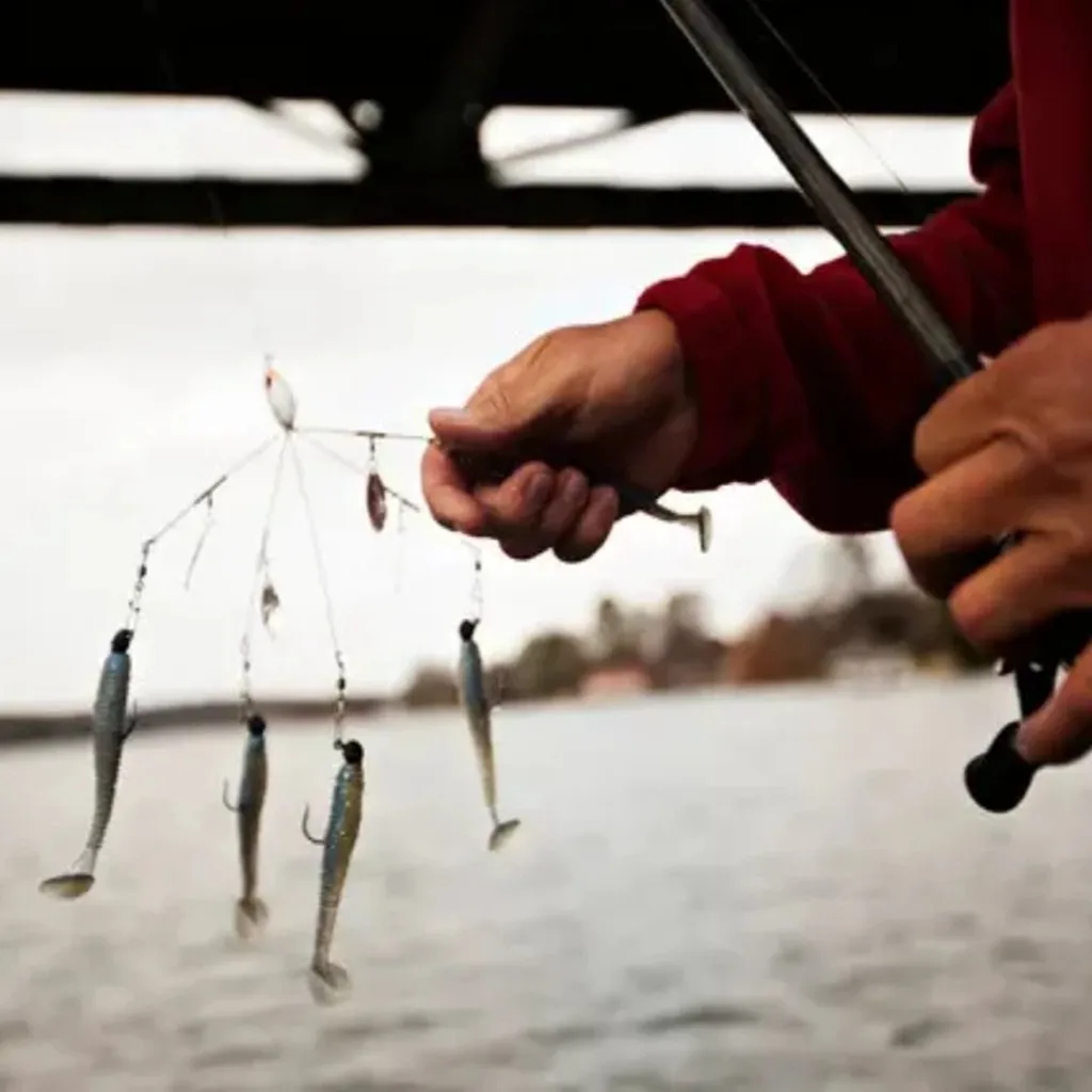 5 рыболовных приманок с зонтичной головкой приманка из нержавеющей стали
