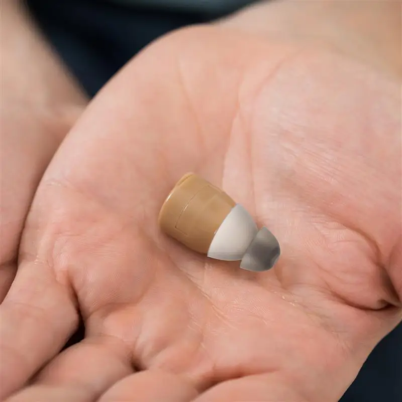 

2 Pcs Hearing Aid Earplugs Double-layer Hearing Aid Ear Buds Ear Plugs