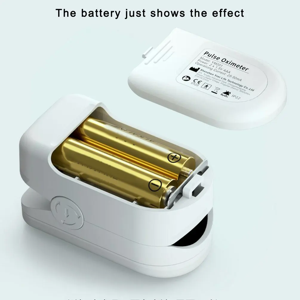 Пульсоксиметр на палец портативный насыщение крови кислородом | Инструменты