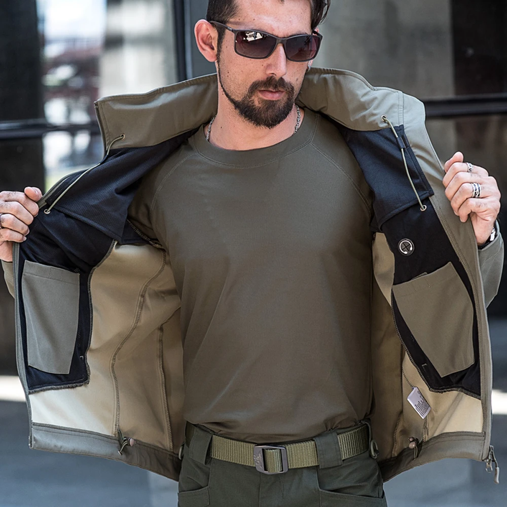 Мужская военная куртка армейская тактическая легкая флисовая Осенняя