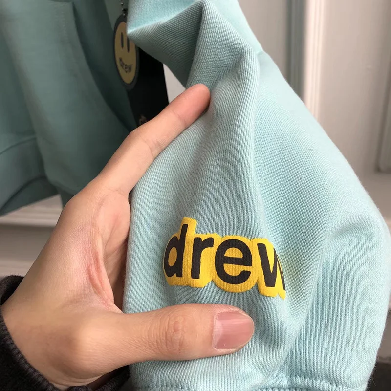 DREW HOUSE Леденец Печати Xxxtenation Мужская толстовка странные вещи Harajuku Свободные толстовки с капюшоном для мужчин и женщин худи на махровой подкладке