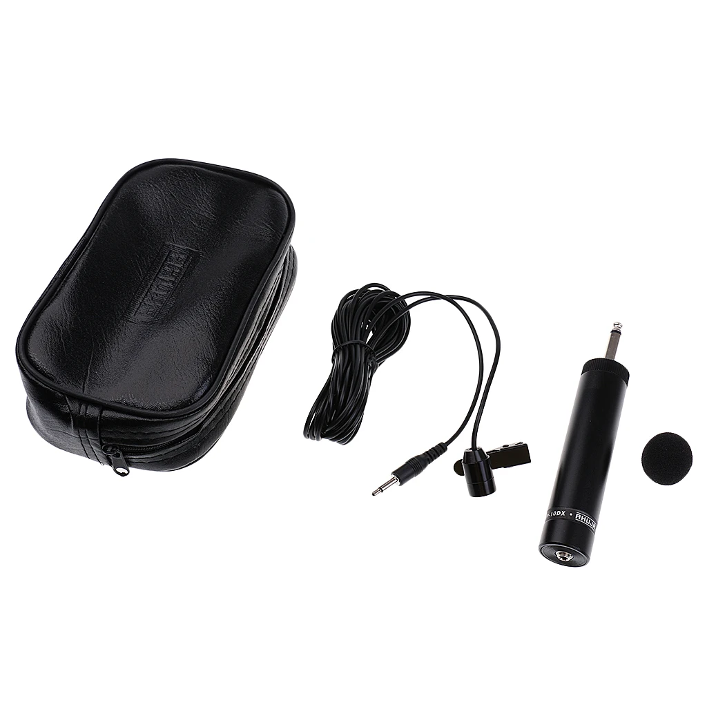 Конденсаторный инструмент микрофон отворот галстук 6 5 мм разъем для скрипки