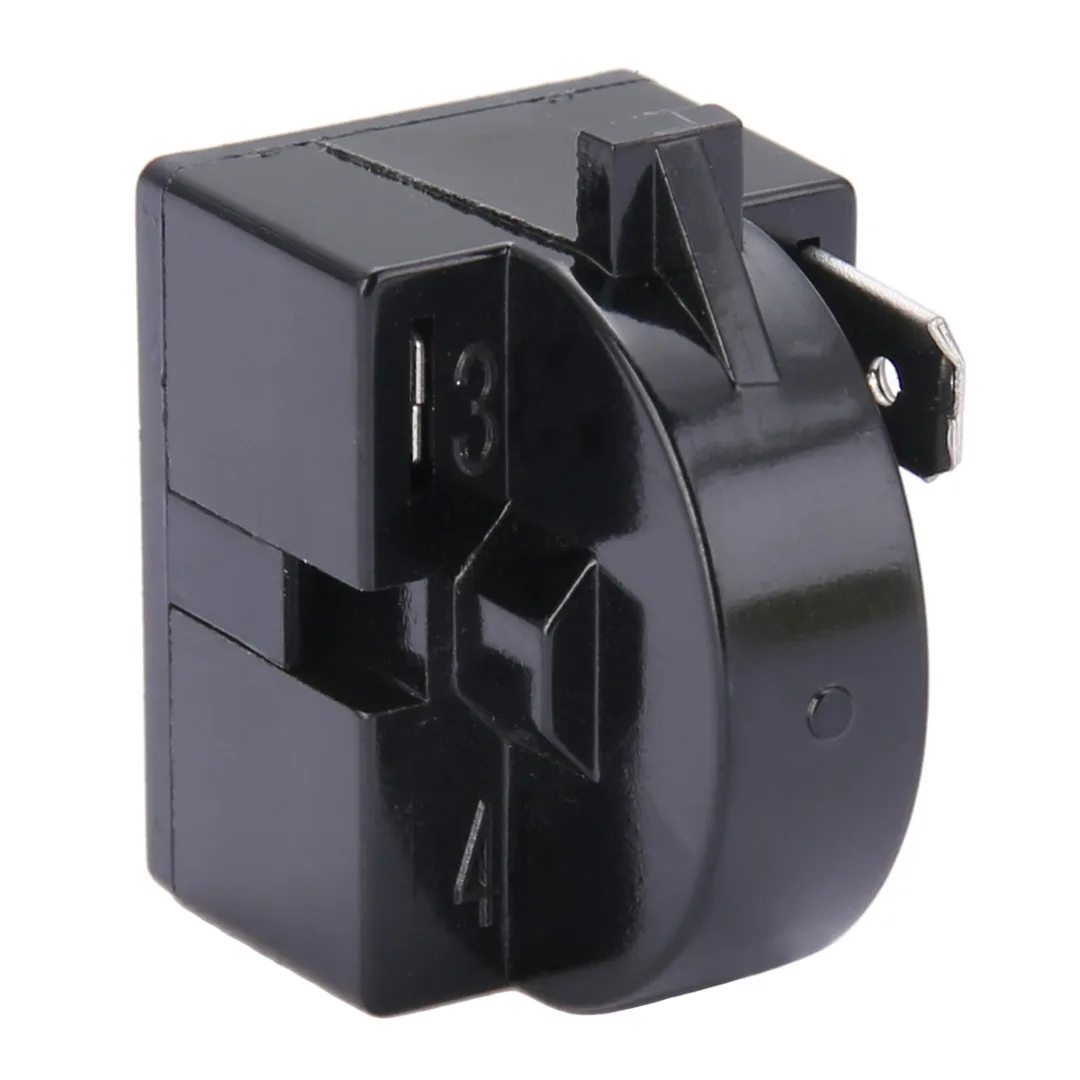 New 1Pin Refrigerator PTC Start Relay 4.7 Ohm Compressor Freezer Start Relay Kitchen Cookware Machine Appliance Part Single Pin