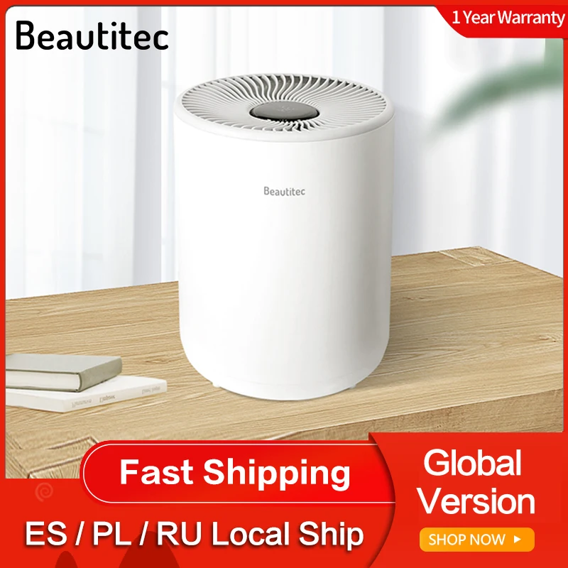 Beautitec Evaporative Air Household Humidifier Pure No Smog Healthy Aroma diffuser essential oil water mist for Xiaomi | Бытовая