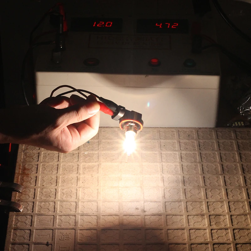 Cawanerl 4 шт. 100 Вт стайлинга автомобилей галогенные лампы головного светильник