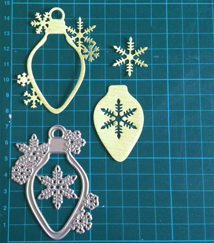 Фонарь рождественские украшения штампы металлические режущие трафарет для