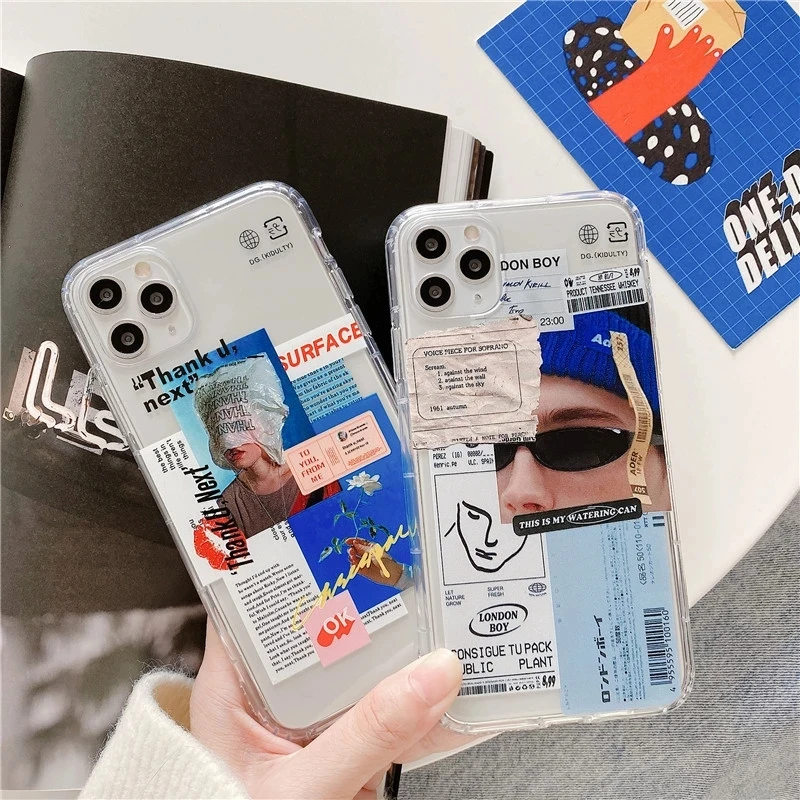 

Fashion pattern TPU phone case for Xiaomi Note 8 Pro POCO X3 M3 Redmi Note 9 9S Pro Max 6A 7A 9A protective cover