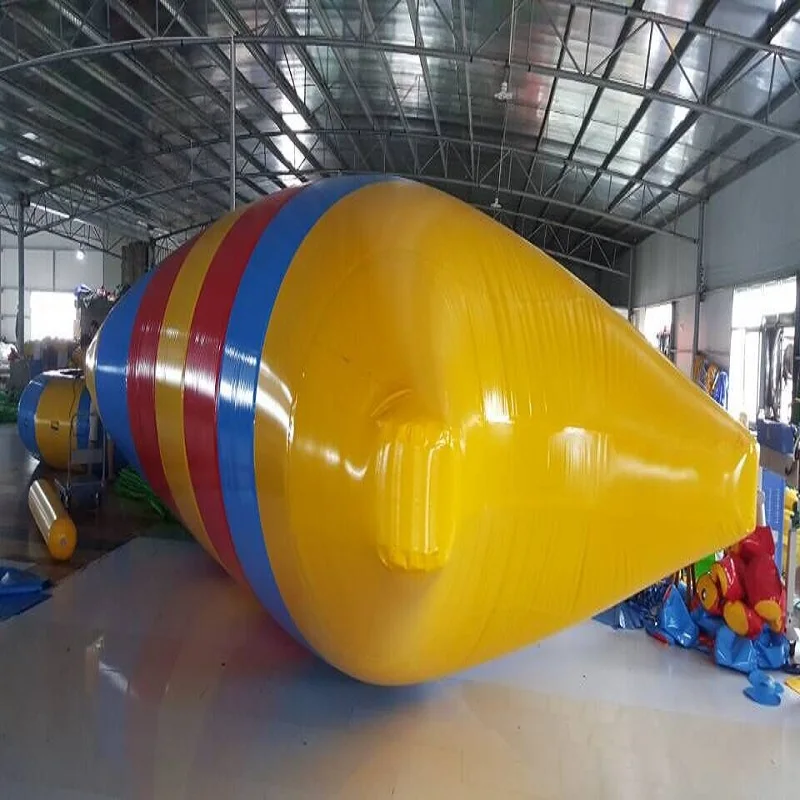 Надувной прыгающий мешок blob размер 3*2 м игра с водным батутом аквапарк|Надувные