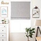 100% полностью затемняющие занавески из хлопка и льна, занавески римские шторы для фото под заказ, занавески римские шторы, бесплатная доставка