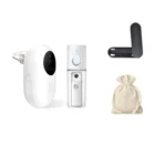 Электрический силиконовый ватный тампон для удаления угрей, водный отпариватель для кожи лица