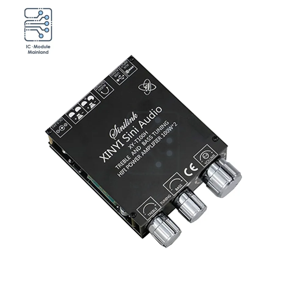 Плата цифрового усилителя Bluetooth TPA3116D2 DC5-24V Вт 100 5 0 | Электронные компоненты и
