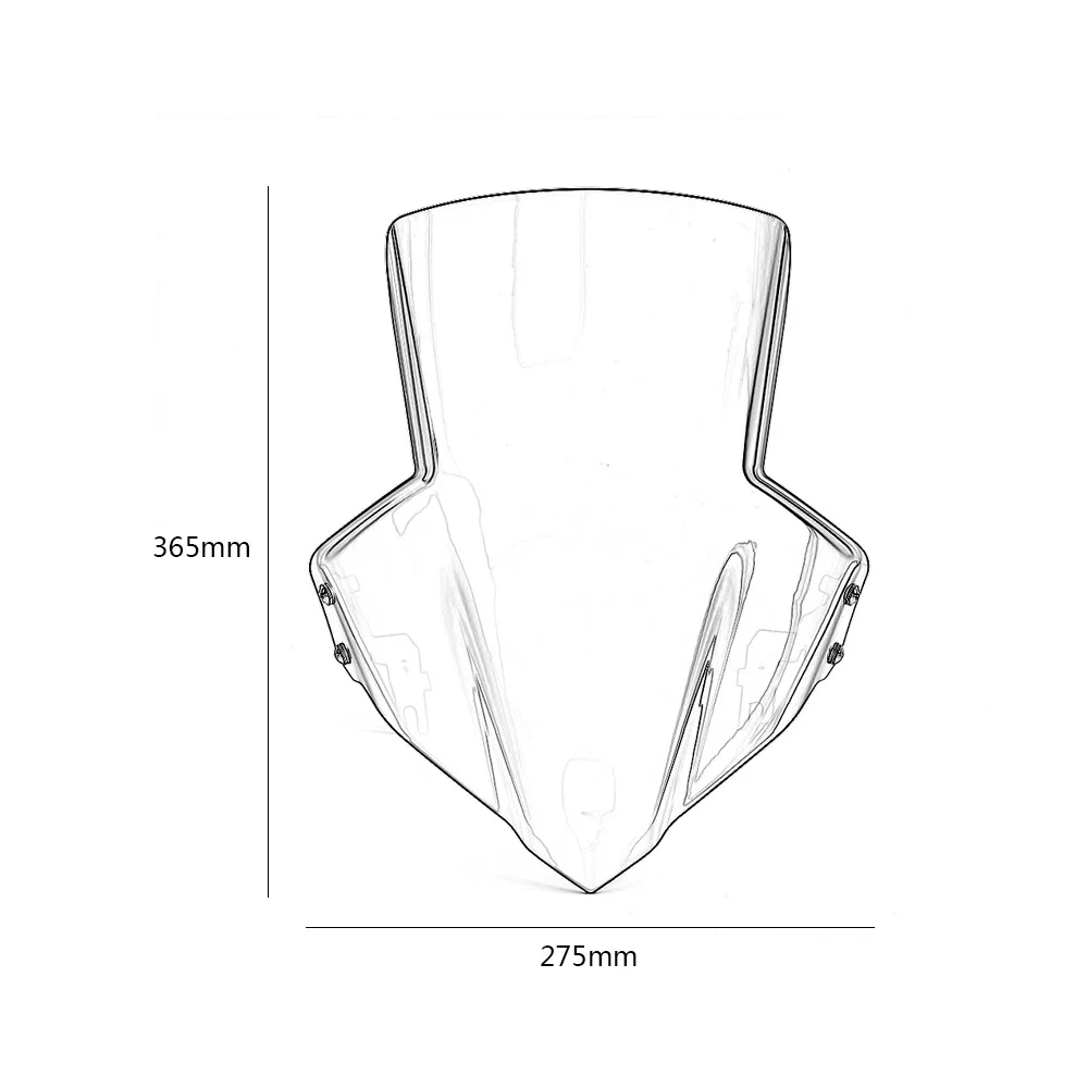 Дефлектор ветрового стекла для мотоцикла CB 650 F обтекатель Honda CB650F 2014 15 16 2017 2018 2019